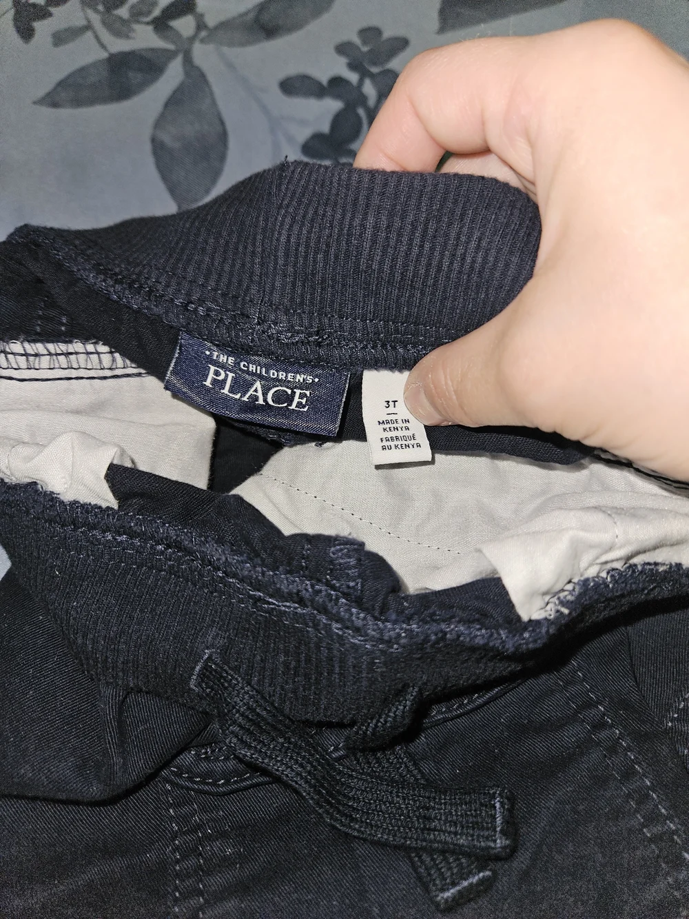 The Children's Place Navy Blue Cargo Pants 3T